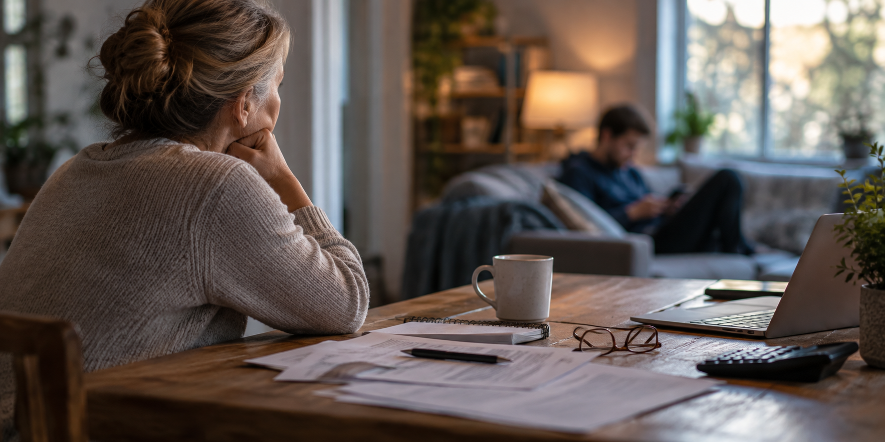 financially supporting adult children